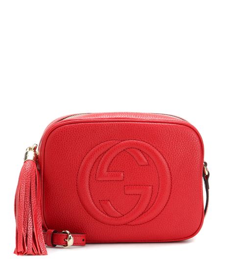 gucci red soho disco bag|gucci soho shoulder bag discontinued.